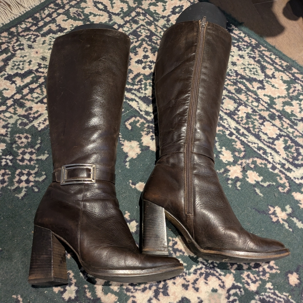 062_Shoes 37 euro vintage boots